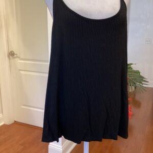 Ribbed Razor Back Adjustable Strap Top